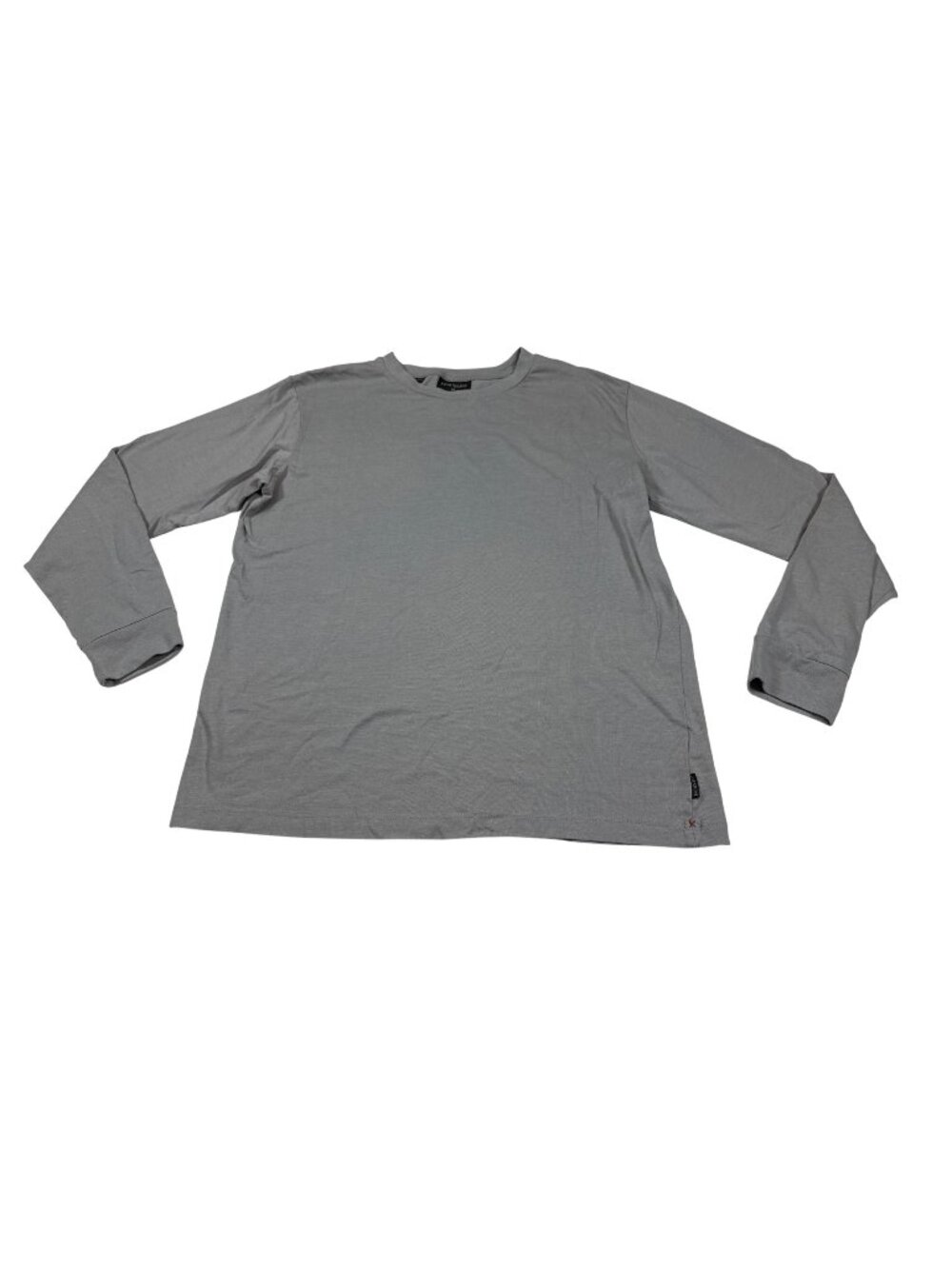 Jachs New York Tribeca M Gray Crewneck Long Sleeve Shirt (W804)